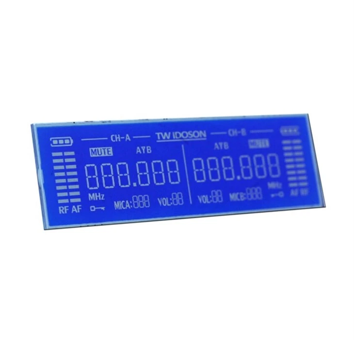 custom STN negative digital display LCD module