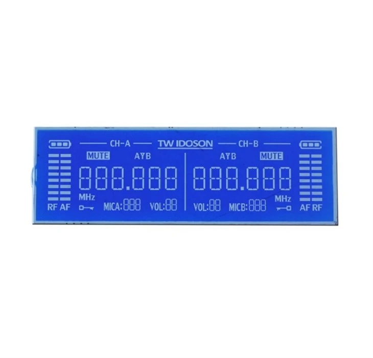 STN negative digital display LCD module