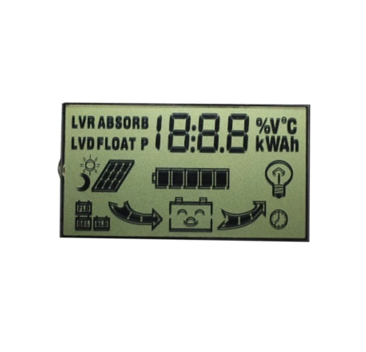 Tn LCD displejs saules enerģijas pārveidotājam