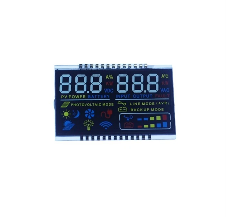 VA LCD displeja modulis saules lādētājam